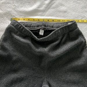 EUC Old Navy joggers- husky size 14-16 (XL)- gray, 2 pockets, fleece material